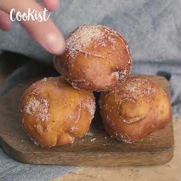 Cinnamon ice cream bombs