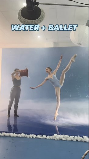 Can ballerinas walk on water?! *YES THEY CAN* 💦 We did the first ever ballet photoshoot on water and this is how it went…. ❄️ 2️⃣ NEW Super High Cut leotards 3️⃣ High Cut leotards Ballet Wraps 🩰 Pointe Shoe leg warmers Icy Ballerina launches this Saturday 7AM AEST on claudiadeanworld.com ❄️🩰 #balletcore #ballet #ballerina #hack #dancerhack #balletaesthetic #ootd #balletgirl #studio | Claudia Dean Collections