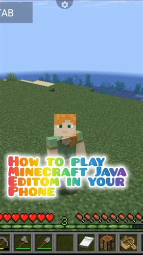 How to play minecraft java edition in mobile #minecraft short