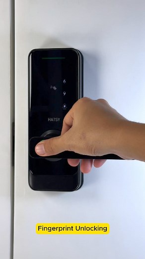 While any standard lock provides security, Hatsy enhances convenience by allowing you to unlock your door without the hassle of traditional keys. #smarthome #homeautomation #homeimprovement #smartlock #digitallock #smartdigitallock #fingerprintlock #smartsecurity | HATSY