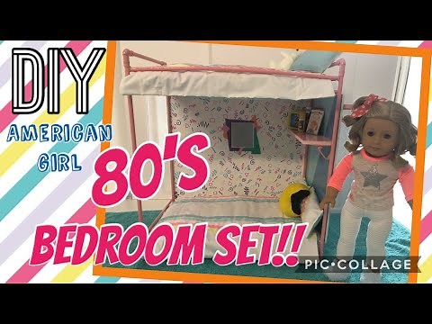 DIY - How To Make - American Girl Courtney's Bedroom Set