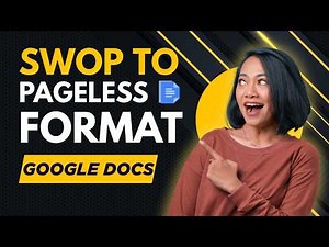 How to Switch to Pageless Format in Google Docs | No More Page Breaks