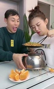 Lovely Chinese Couple Eating Unique | Nash Eric