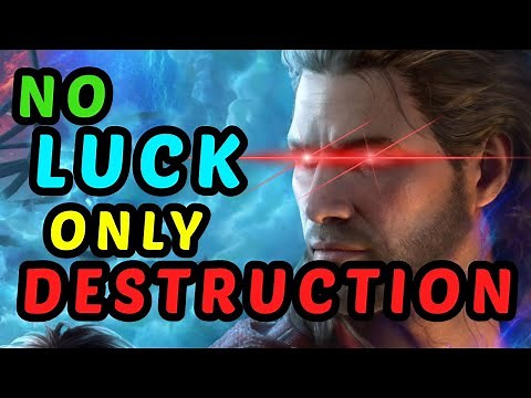 ONESHOT KILLS WITHOUT DICE - BG3 Honour Mode Magic Missile Gale / Wizard Build Guide