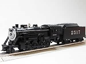 Lionel Santa Fe 2-8-0 LionChief #2517 Bluetooth O Gauge Steam Locomotive with Tender