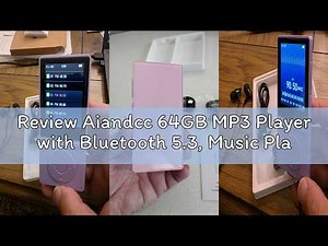 Review Aiandcc 64GB MP3 Player with Bluetooth 5.3, Music Player with HiFi Sound for Sports Runners,