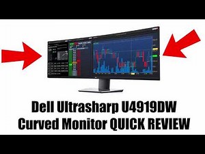 Dell Ultrasharp U4919DW Curved Monitor QUICK REVIEW | Dell’s First 49-inch Dual QHD Curved Monitor