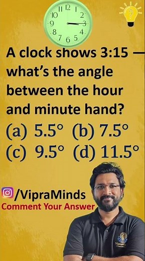 Can You Solve This Clock Puzzle? 🕒 (Maths Challenge for Genius Students) Clock Questions