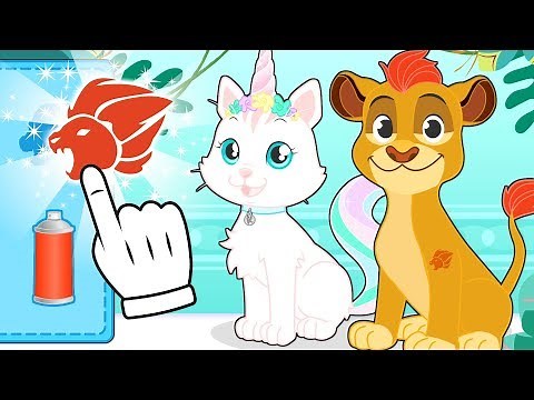 BABY PETS 🦄🦁 Kira and Max Dress up as your favourite Cartoon Characters