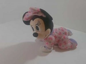 Disney Musical Crawling Plush Pal Baby Mini Mouse