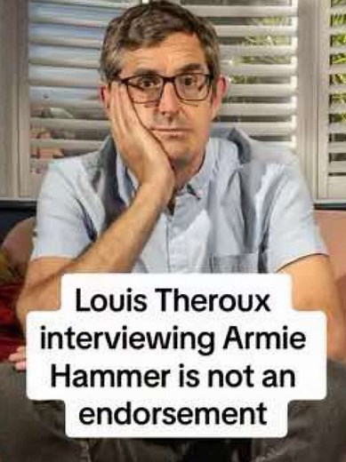 Louis Theroux and Armie Hammer: Interview Insights