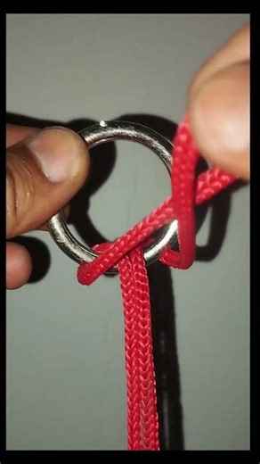 Trick ring knot #knot #tipsandtrick #mrknot