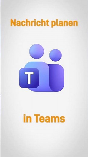 🤯 Teams-Trick: Nachricht planen! #teams