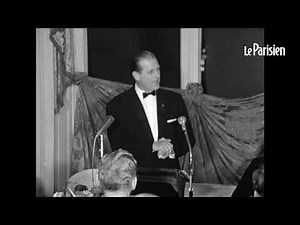 21 décembre 1966, le discours plein d'humour et en Français du Prince Philip à l'Elysée
