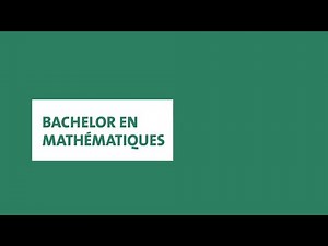 Bachelor's Degree in Mathematics