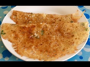 RAVA DOSA / Onion Rava Dosa | SOOJI DOSA ( Instant Easy Dosa Recipe)