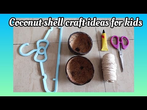 How to make a balance scale for kids|Balance scale from Coconut shell