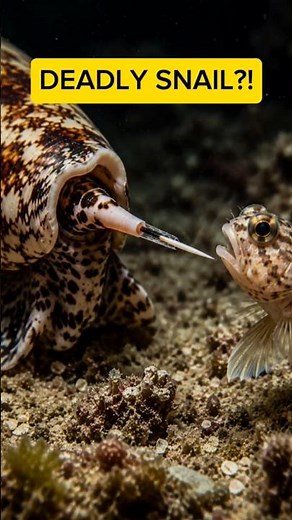 This Snail Shoots a Venomous Harpoon! 🐚🎯