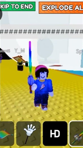 How to this rainbow sword