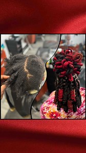 Who is ready for loc Extentions? My client use to have locs, and this is her second time around. But she wanted them a little thicker than before. Because of the length of her natural hair we had to insta-loc part of her roots, making sure to leave an anchor for the attachments. Because if I would have used the full length of her natural hair as an anchor for the attachments, it would create a bulking look at the roots making it very easy to identity where the attachments begin. By doing it this