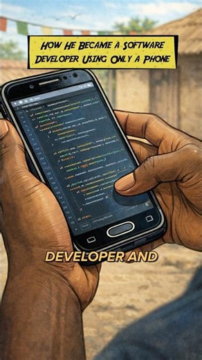 How He Became a Software Developer Using Only a Phone