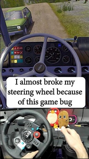 I almost broke my steering wheel because of this game bug | GIFU | My Summer Car