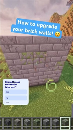 How to upgrade Your Brick walls 🧱 😃