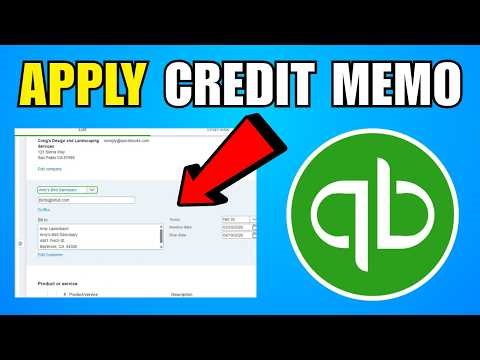 How To Apply A Credit Memo To An Invoice In QuickBooks Online (2026) (Complete Guide)