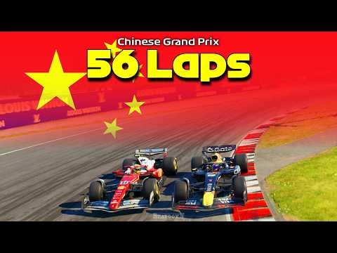 F1 25 - 100% Race China w/ Hamilton | #ChineseGP 🇨🇳