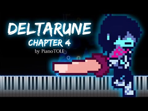 Dark Sanctuary (Deltarune Chapter 4) - Piano Tutorial