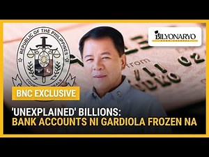 Mahigit 1,000 bank account ni cong-tractor Edwin Gardiola, ipina-freeze ng korte | Agenda
