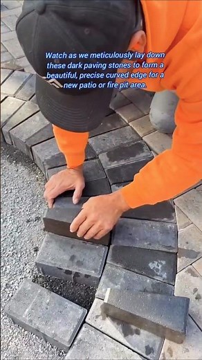 ​Laying the Perfect Curve: Paver Edging