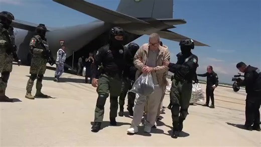 🚨🚨#Otro de los videos del traslado de los capos del narco trasladados a EU, la tarde de hoy., parte 1 | La Nota Roja