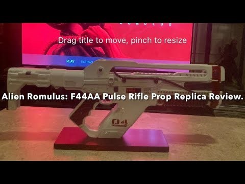 Alien Romulus: F44AA Pulse Rifle Prop Replica By Hollywood Collectibles Group Review.