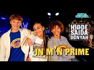 HIDDE | SAÏDA | DUNYAH - IN M'N PRIME 🚀 [OFFICIAL MUSIC VIDEO] | JUNIOR SONGFESTIVAL 2024 🇳🇱