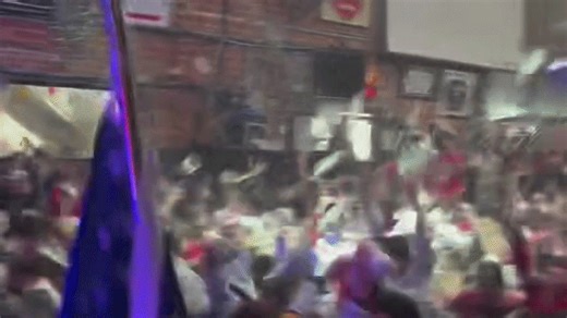 Ohio Bar Goes Wild Celebrating US Men's Hockey Winning OT Goal