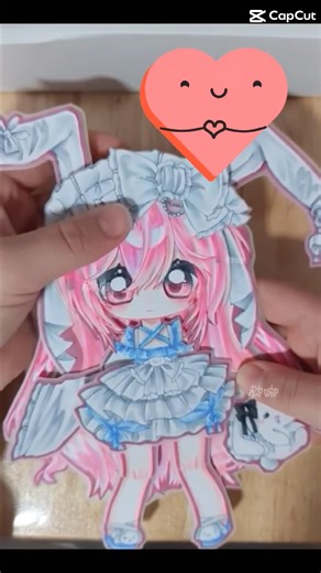 Paper doll 🕷️ #paperdoll #paperhanging #diy