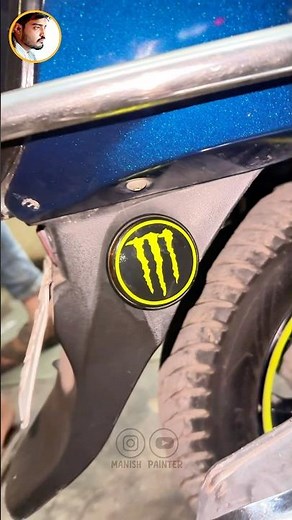 🚀 Trending Sticker….Access 125 Modified 🔥🔥🔥 #shorts #trending #radiumsticker #access125bs6