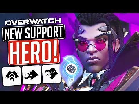 Overwatch Doctrine NEW SUPPORT HERO Gameplay - ALL ABILITIES!