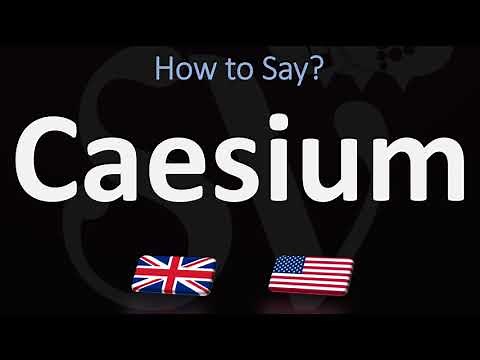 How to Pronounce Caesium? (CORRECTLY)