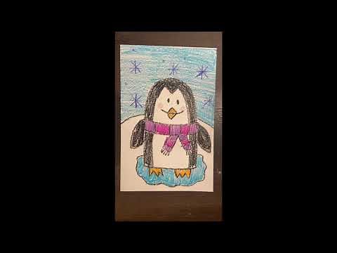 Penguin Directed Drawing