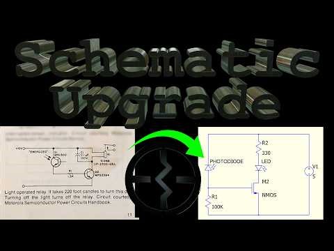 Schematic Upgrade: Ep 3 - Light Activated Relay