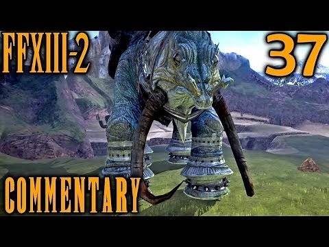 Final Fantasy XIII-2 Walkthrough Part 37 - Long Gui Boss Battle (Archlyte Steppe ??? AF)