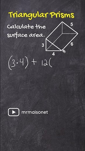 Surface Area Of A Right Triangular Prism