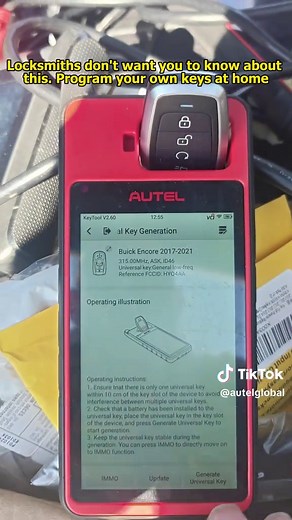Quick Guide to Programming a Buick Encore Key