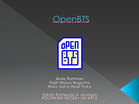 TUTORIAL & DEMO OPENBTS BY TKJ PNJ 2011