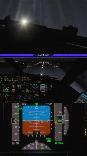 Takeoff from KJAX #aviation #flightsimulator #shorts #edit #viral