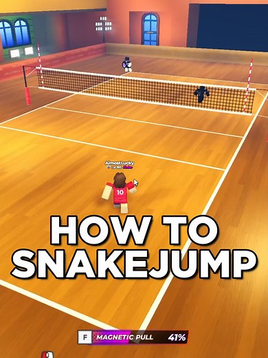 SNAKE JUMP TUTORIAL #volleyballlegends | volleyball legends tips