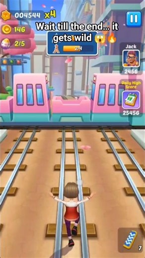 This Run Got Out of Control 😳🔥 Crazy Endless Runner Gameplay with Insane Moves 🎮 #shorts