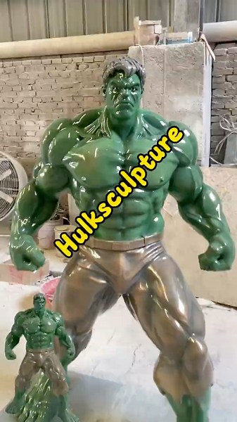 How We Made a Hulk sculpture